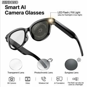 AI Smart Glasses with Camera