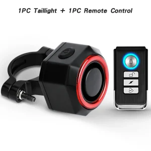 Smart Bike Light Alarm Brake